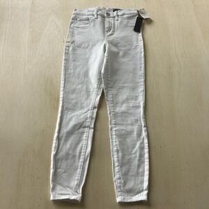 BLANKNYC The Great Jones Jeans Womens 26 White High Rise Skinny Stretch Denim